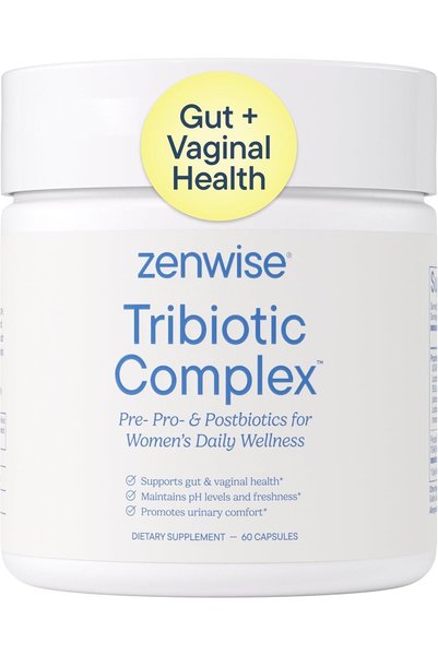 Zenwise Health Tribiotic, Probiotics, Prebiotics for Women - 60 CT