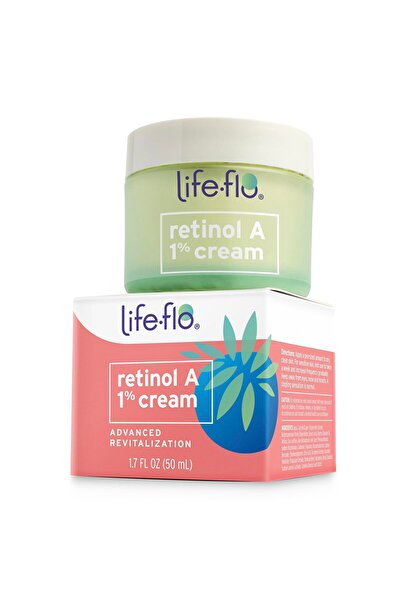 Life Flo Health Retinol Face Cream 1% Vitamin A, Green Tea & Vitamin E – Refi...