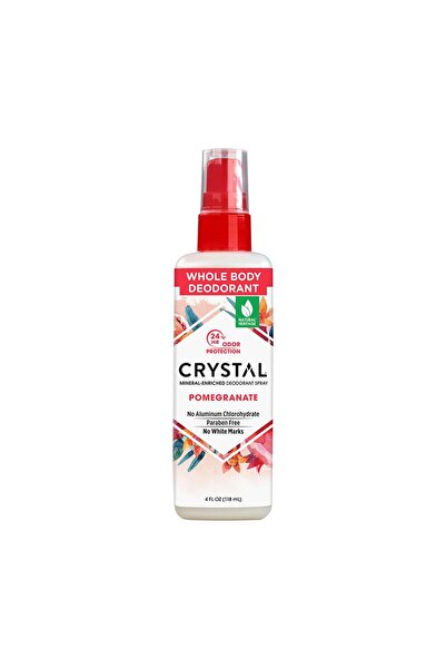 Crystal Essence Deodorant Spray, Pomegranate, 4 oz