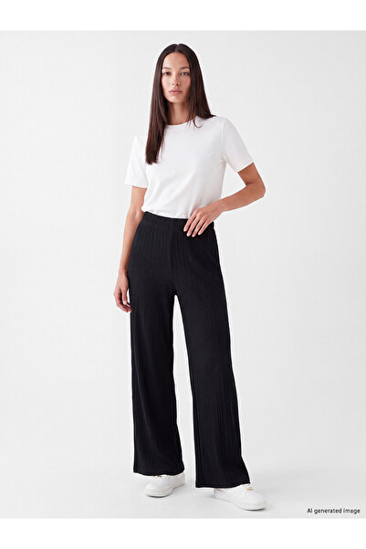 LC Waikiki Alita city: women's textured pants with elastic waistband – the al...