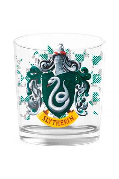 SD Toys Harry Potter Slytherin Logo glass