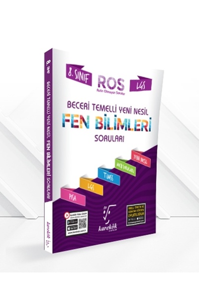 Karekök Yayınları 2026-2027 MÜFREDAT 8.SINIF BECERİ TEMELLİ YENİ NESİL FEN Bİ...