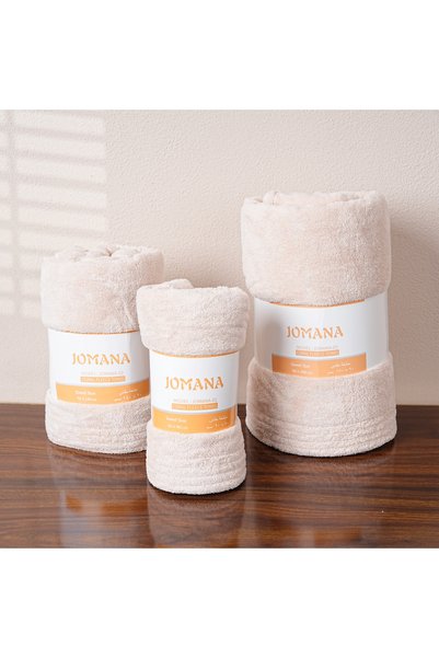 JOMANA 140x70cm - 1pcs. Premium Coral Fleece Bath Towel – Ultra-Soft & Quick-Drying