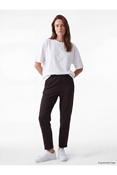 LC Waikiki Alita city women's soft touch pants with elastic waistband - the a...