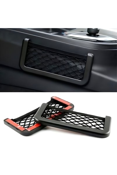 Generic Brand Auto Mobile Phone And Material Net In-Car Mesh Pocket Material Net
