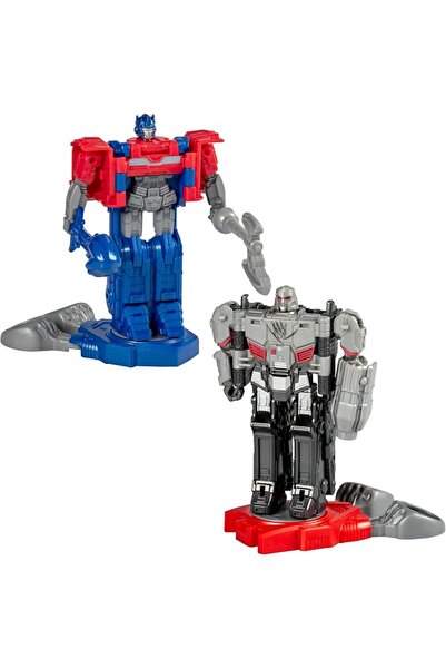transformers مجموعة شخصيات روبوت باتلرز القتالية - عبوة من قطعتين