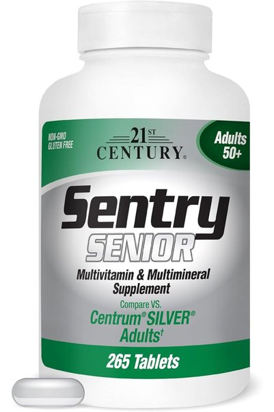 21st Century Adult's Sentry Senior, Multivitamin & Multimineral Supplement (5...