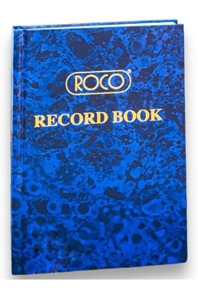 Roco record book 16 x 22cm 100 sheets