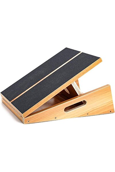 StrongTek Professional Wooden Slant Board, Adjustable Incline Board and Calf ...