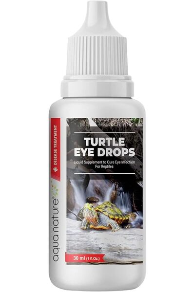 aqua naturel ticaret أكوا نيتشر ®   قطرات العين للسلاحف 30 مل