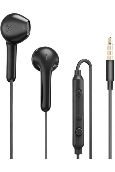 MAS CARNEY Wired Headphones Earbuds with Mic WH9, in-Ear Wired Earphones Comp...