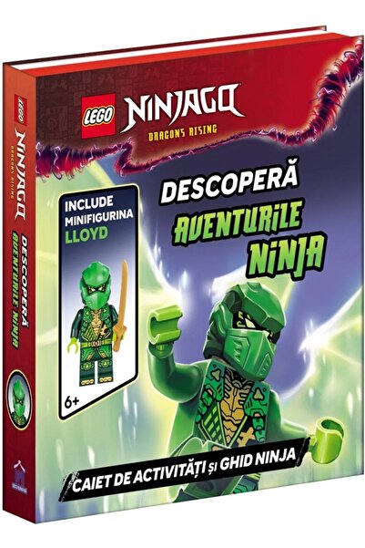 Didactica Publishing House Descopera aventurile ninja. Caiet de activitati si...