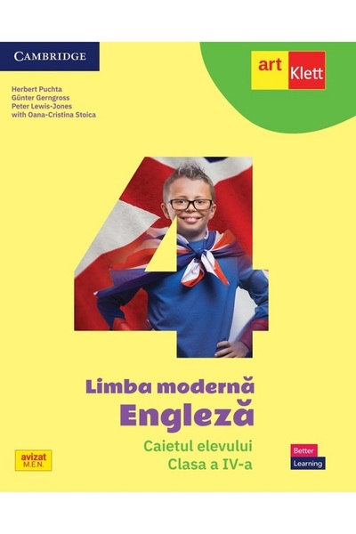 Grupul Editorial Art Limba engleza. Limba moderna - Clasa 4 - Caietul elevulu...