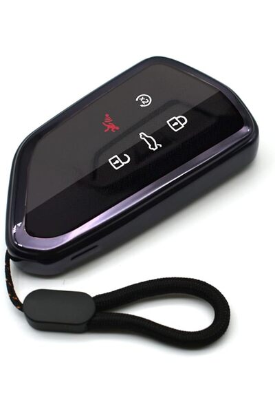 GENERAL غطاء حافظة مفتاح MECHCOS مناسب لسيارات فولكس فاجن ID.4 أطلس MK8 GTI ج...