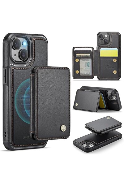 GENERAL ELEPIK for iPhone 15 Case, Removable Magnetic Wallet Case with Card H...
