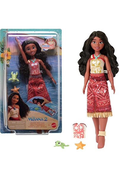 Mattel, Inc. Mattel Disney Moana 2 Toys, Swimming Tautai Moana Fashion Doll w...