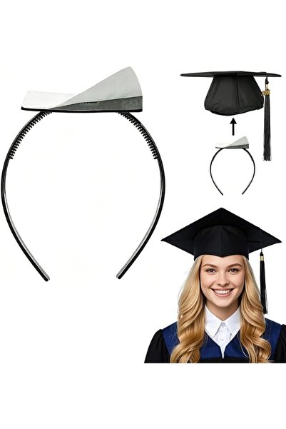 Goodern Graduation Cap Headband,All-Day Comfort Non-Slip Graduate Invisible H...