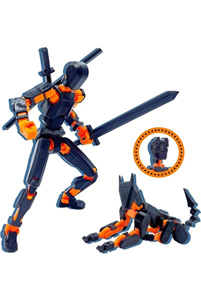 NALACAL T13 Action Figure Set - Fully Assembled 3D Printed Robo 13 Action Fig...