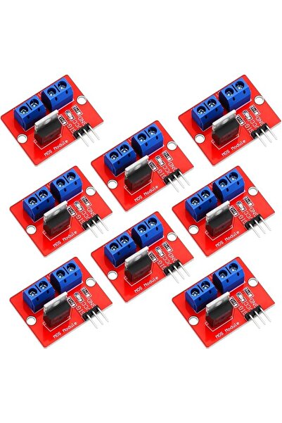TERRIFI 8pcs IRF520 MOSFET Driver Module – MOS Transistor Driver Module Compa...