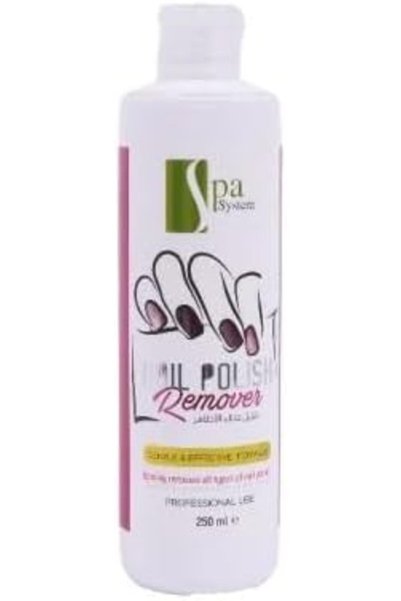 Spa System مزيل طلاء الأظافر لطيف وفعال 250 مل