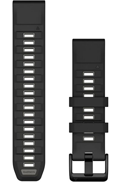 Garmin QUICKFIT 22MM, BLACK/PEBBLE GRAY SILICONE BAND