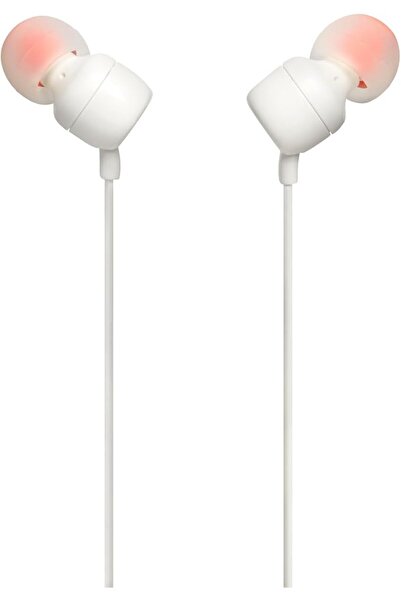 By.HARMAN JBL سماعات أذن سلكية JBL Tune 110، صوت جهير نقي وعميق، مع زر تحكم/م...