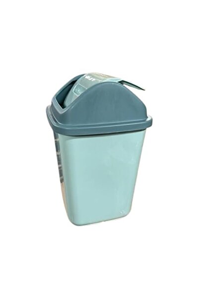 Generic 10L Swing Lid Trash Can – Modern Space-Saving Desktop Waste Bin for O...