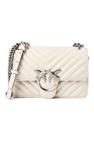PİNKO Love One Umhängetasche Leder 21 cm