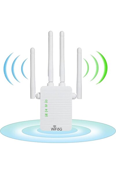 LinJie WiFi Extender，WiFi Range Extender Signal Enhancer，5G 1200Mbps Dual Fre...