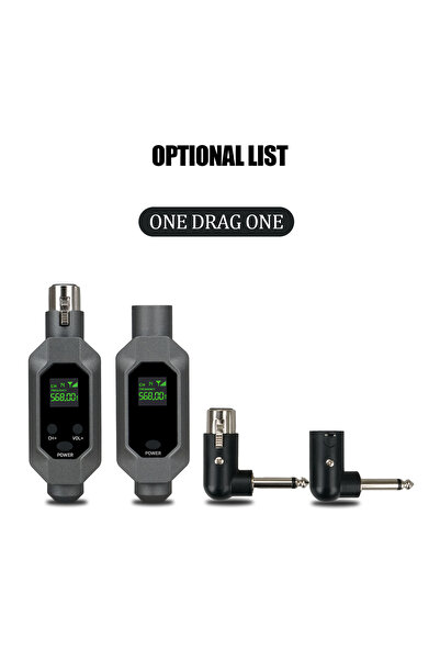 Choice محول ميكروفون XLR لنظام الميكروفون اللاسلكي g1 مع جهاز إرسال تلقائي UH...