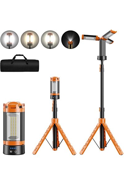GENERAL Rechargeable LED Emergency Lantern Portable Camping Lights 9000Mah wi...