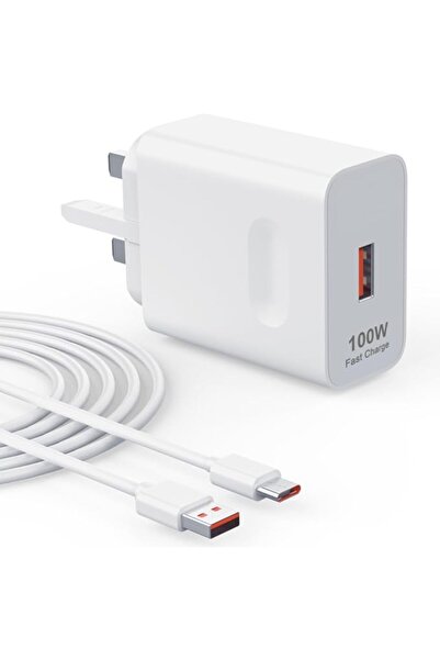 KOWVOWZ شاحن USB فائق السرعة بقوة 100 واط متوافق مع هواوي أونور، شاحن سريع لـ...