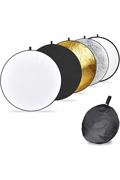 eWINNER Light Reflector Set 5 colors Portable Collapsible Multi-Disc Reflecto...