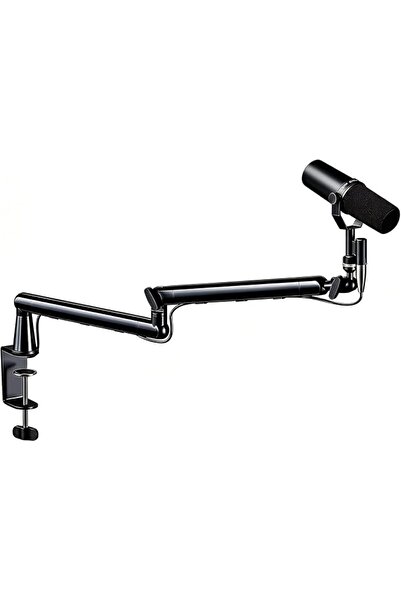 GENERAL Professional Microphone Boom Arm Stand with Built-in Cable Management...