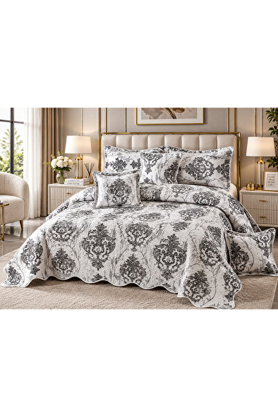 East Comfort Set Cuvertura Finet pentru Pat Dublu, 230x250 cm, 4 Fete de Pern...