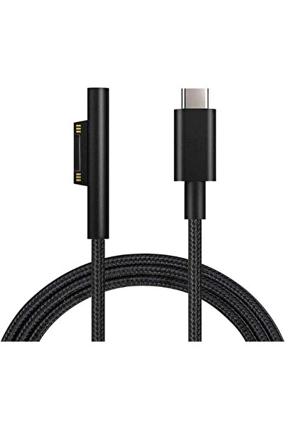 JOYZZZ محول شحن USB-C لجهاز Surface، كابل شحن سريع 65 واط بطول 1.5 متر، متواف...