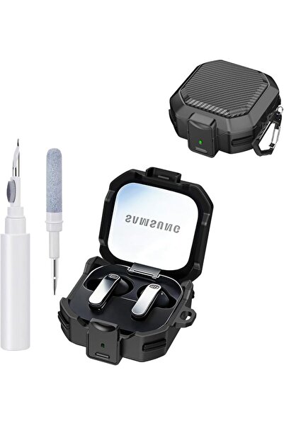 GENERAL Case for Samsung Galaxy Buds 4 / Buds 4 Pro (2026), Hard PC Anti‑Drop...