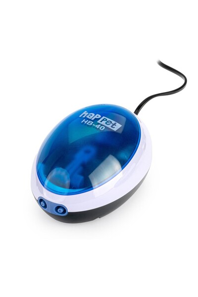 Hailea Pompă de aer HB-40, Pentru acvariu 300-500 l, 4W, 5.20l/min, P124