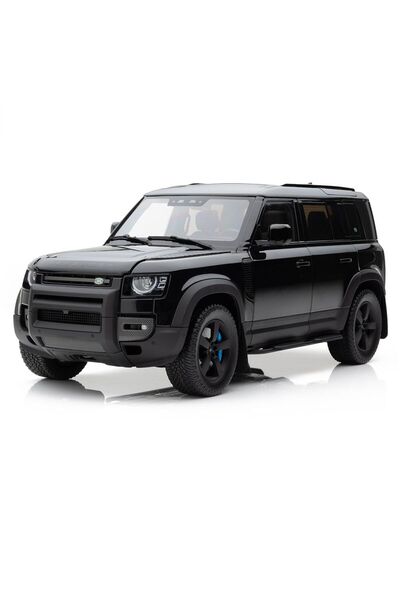 Land Rover نموذج مصغر لسيارة ديفندر 110 V8 بمقياس 1:18 - لون أسود سانتوريني