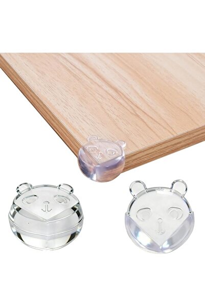 TERRIFI 12 Pack Clear Corner Protectors, for Tables & Furniture, Corner Guard...