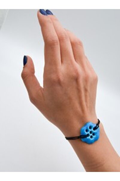 Stoneage Syriac eye bracelet - blue -