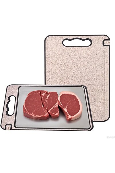 CUTEKINS Cut Master Double Sided Cutting Board – Reversible, BPA-Free, Juice ...
