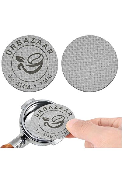 URbazaar Espresso Puck Screen 51mm/53.5mm/58.5mm Reusable 1.7mm Thickness 100...