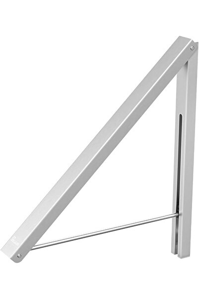 Anjuer Wall Mounted Drying Rack Clothes Hanger Folding Wall Coat Racks Alumin...