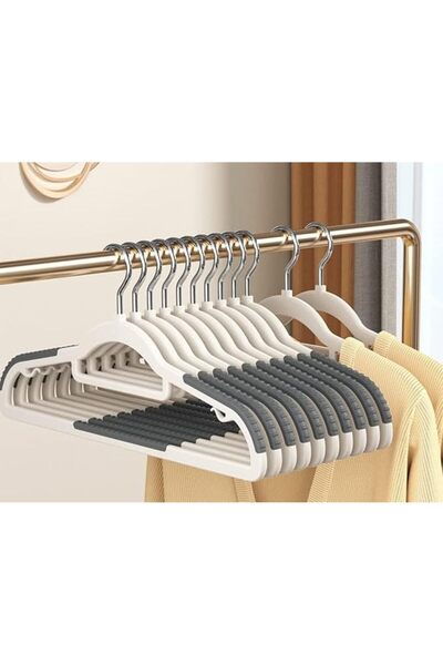 U-HOOME U HOOME Clothes Hangers,20PACK Coat Hangers,Heavy Duty Plastic Hanger...