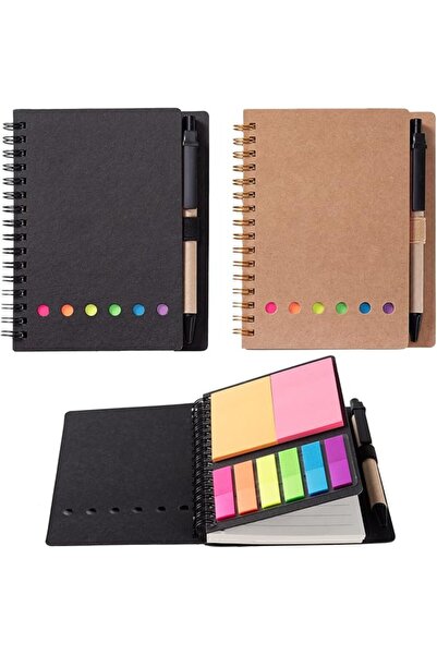 EXCEFORE 2 Pack Spiral Notebooks for Note Taking, Small Pocket Steno Pads wit...