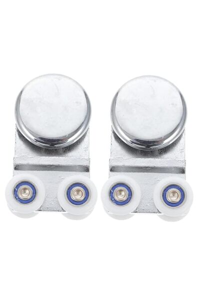 Generic 2Pcs Shower Door Rollers Bathroom Sliding Door Wheels Replacement Pul...