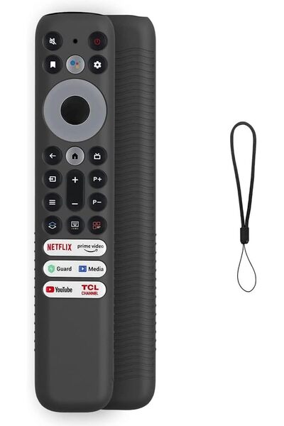 Generic غطاء سيليكون لجهاز التحكم عن بعد TCL RC902V FMR1، غلاف سيليكون ناعم م...