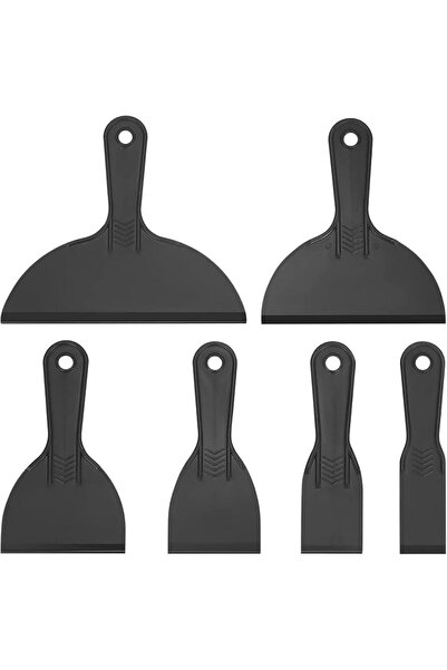 Yelajoy 6 PCS Putty Set, Paint Scraper Tools for Drywall Patching, Wall Spack...