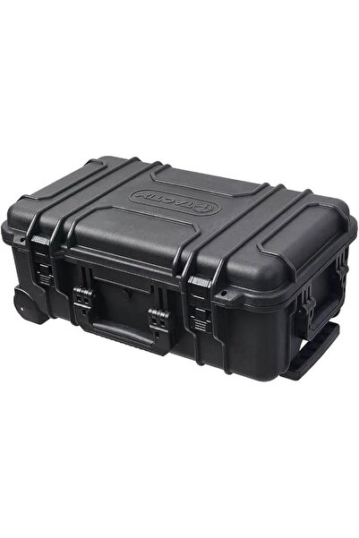 Tactix Portable Rolling Tough Storage Case Black 55.8 x 35.2cm 320088